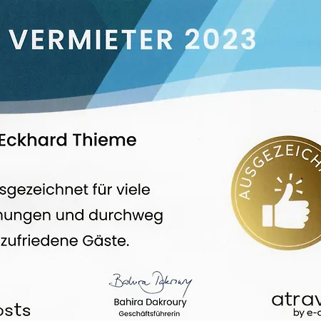 בית נופש Ferienhaeuser Am Waldschloesschen