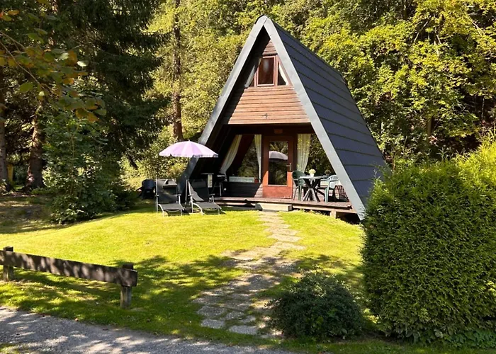 Дом отдыха Ferienhaeuser Am Waldschloesschen